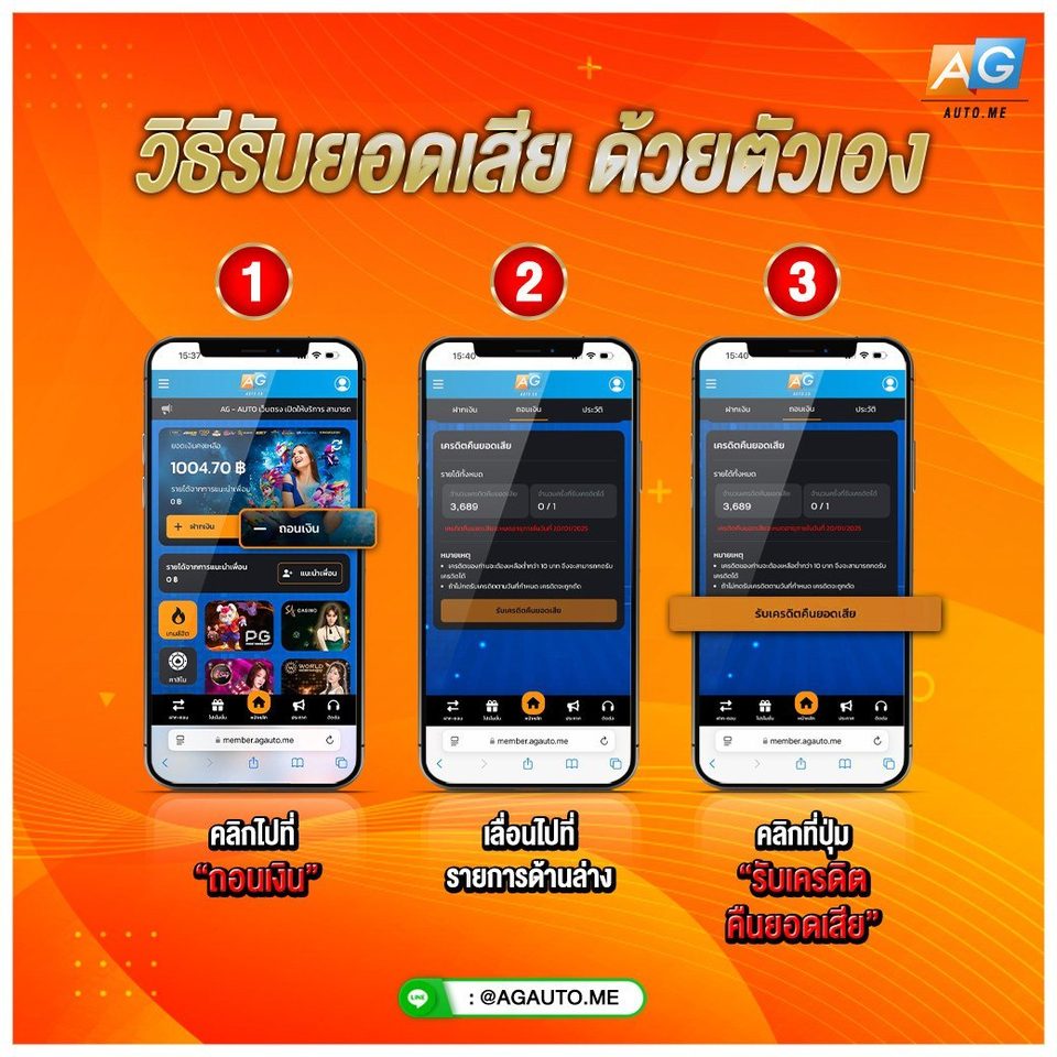 วิธีรับยอดเสียด้วยตัวเอง AGAUTO