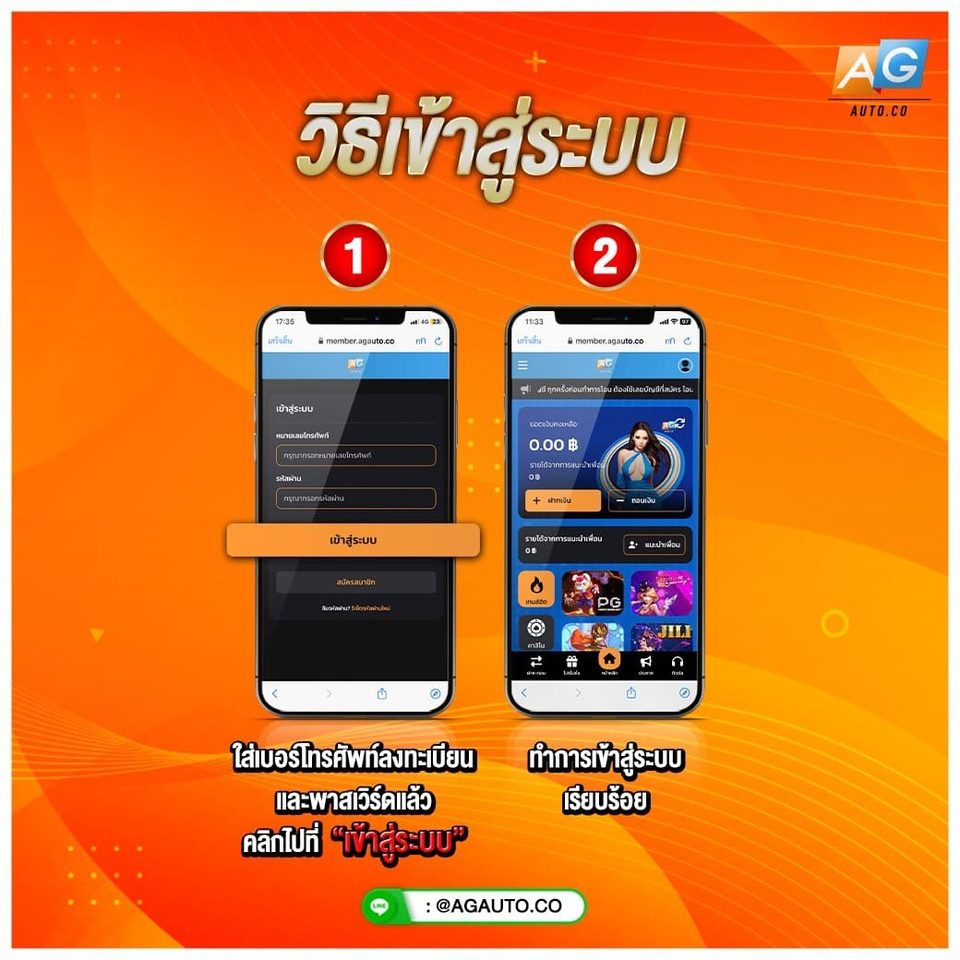 วิธีเข้าสู่ระบบ AGAUTO